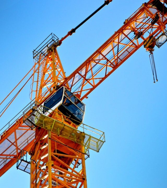 crane, kranhaus, driver's cab